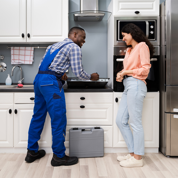 can you provide an estimate for cooktop repair before beginning any work in Chartley MA